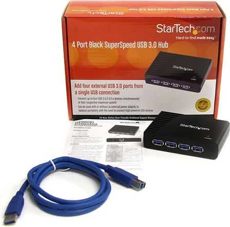 HUB USB StarTech 4x USB-A 3.0 (ST4300USB3EU)