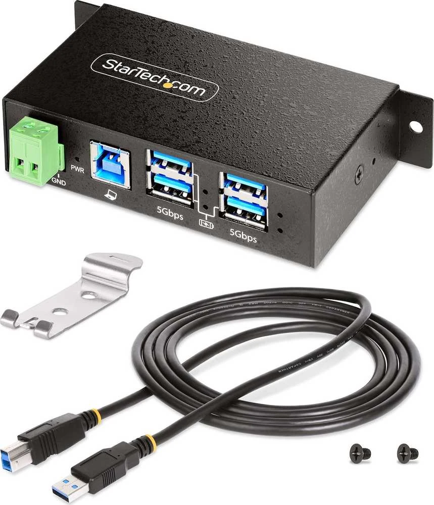StarTech 4PT MANAGED INDUSTRIAL USB HUB/.