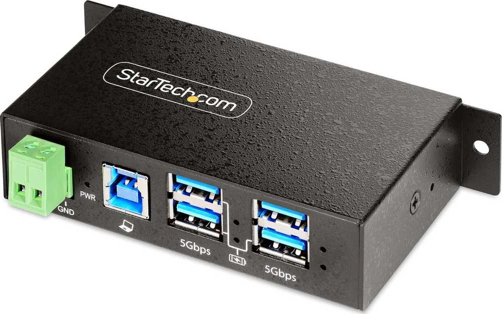 StarTech pramoninis USB šakotuvas su maitinimo jungtimi