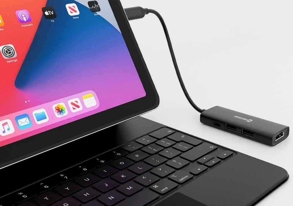 SWISSTEN USB-C HUB 4-IN-1