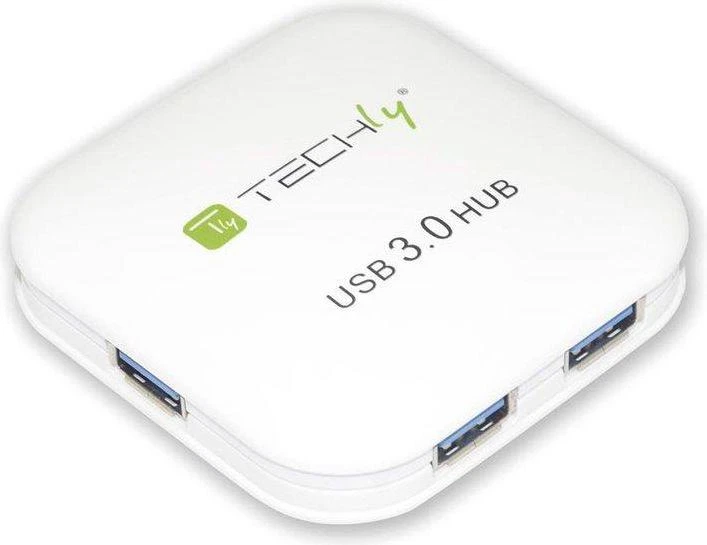 Techly USB 3.0 šakotuvas su keturiomis jungtimis