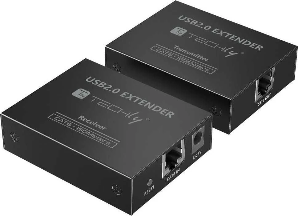 TECHLY 4 prievadų didelės spartos USB 2.0 išorinis jungtis