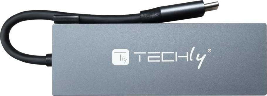 HUB USB Techly Techly Hub USB-C 4 viename
