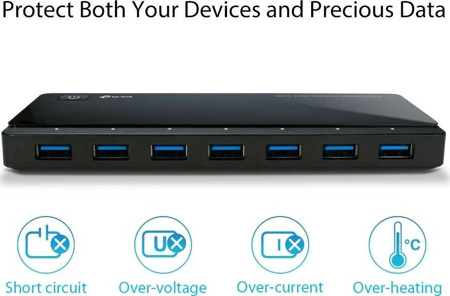 HUB USB TP-Link 9x USB-A 3.0 (UH720)