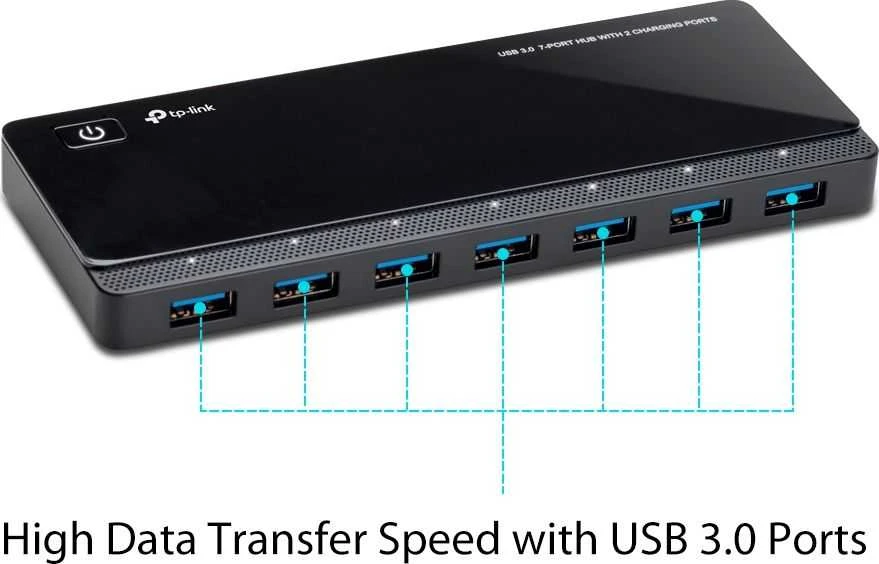 HUB USB TP-Link 9x USB-A 3.0 (UH720)