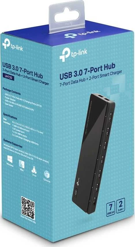 HUB USB TP-Link 9x USB-A 3.0 (UH720)