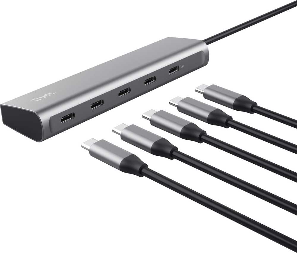 „Trust HALYX“ 5 prievadų USB-C šakotuvas