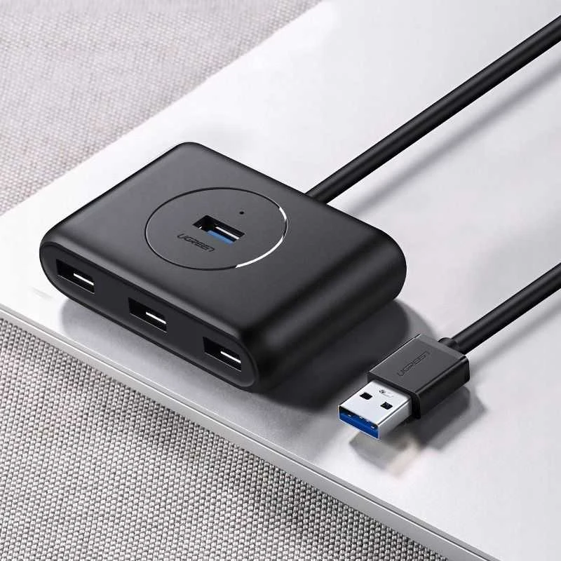 HUB USB Ugreen CR113 4x USB-A 3.0 (UGR601BLK)