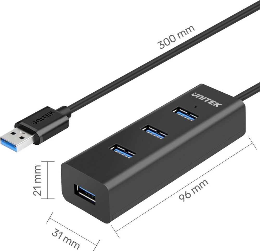 UNITEK Y-3089 Unitek Hub 4x USB 3.0. Y-3089