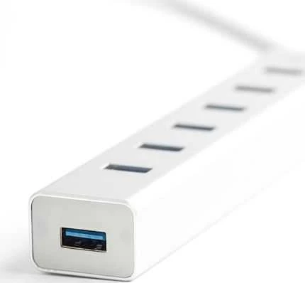 UNITEK Y-3090 Unitek Hub 7x USB 3.0, BC 1.2, Alu., Y-3090