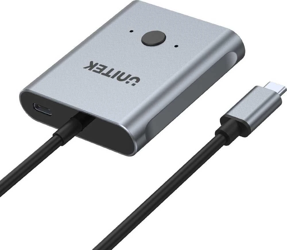 UNITEK D1078A dvikryptis kabelio adapteris USB-C M-F 1m