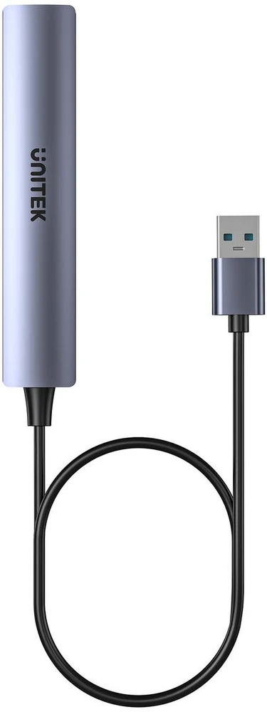 UNITEK kompaktiškas USB-A šakotuvas 3x USB 2.0 + 3.0 5GBPS