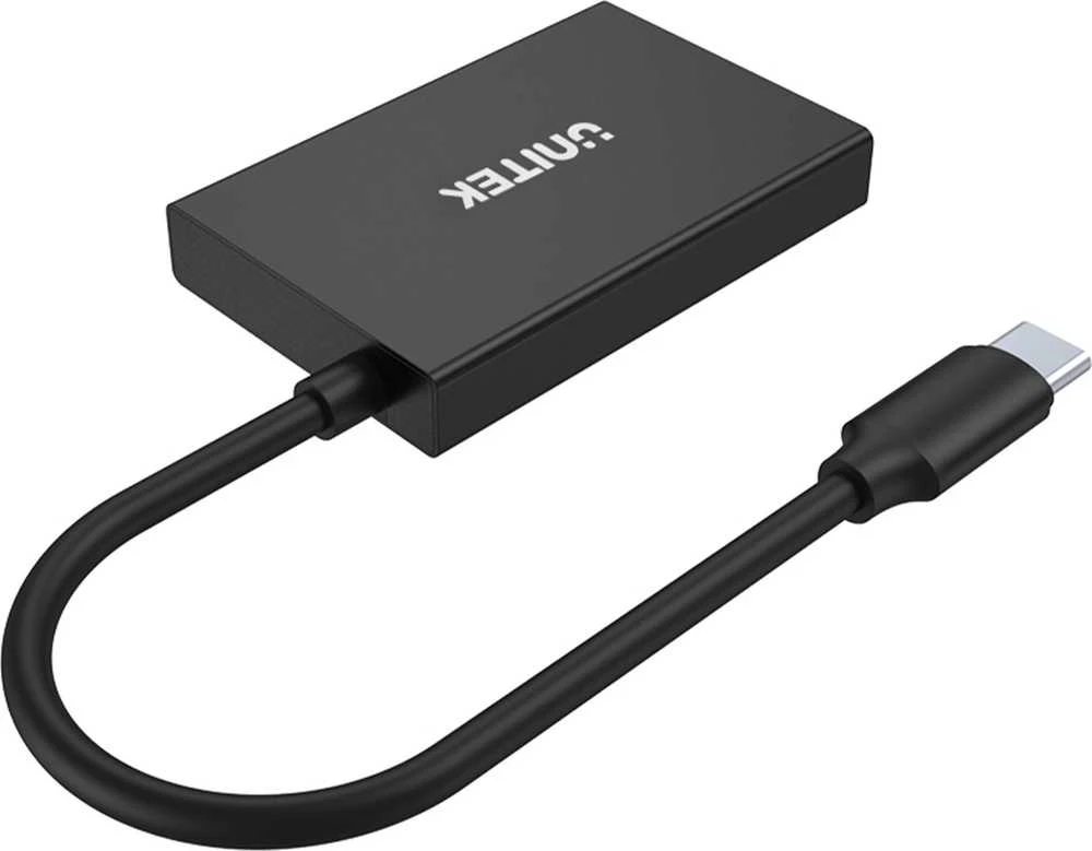 UNITEK H1302A šakotuvas USB-C 10Gbps 2x USB-A 2x USB-C