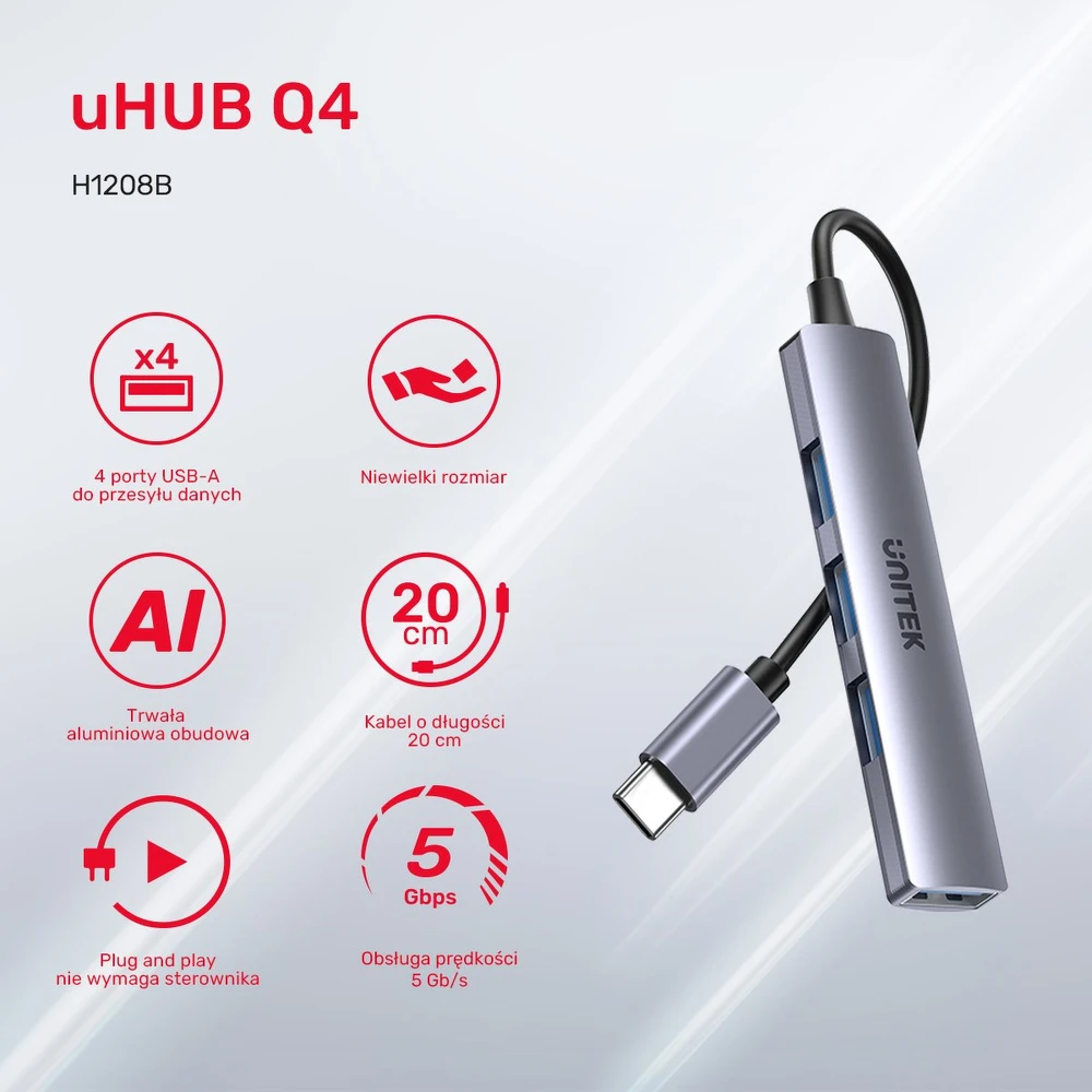 Unitek H1208B