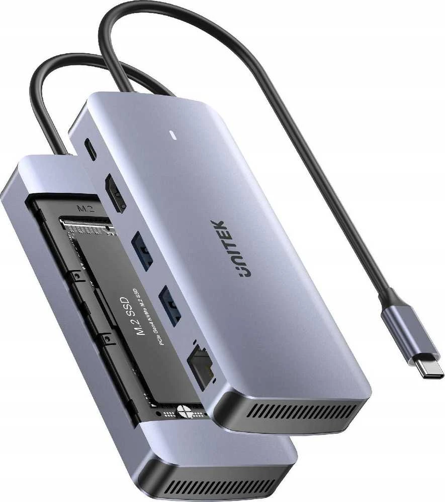 Unitek USB-C adapteris su M.2 SSD lizdu