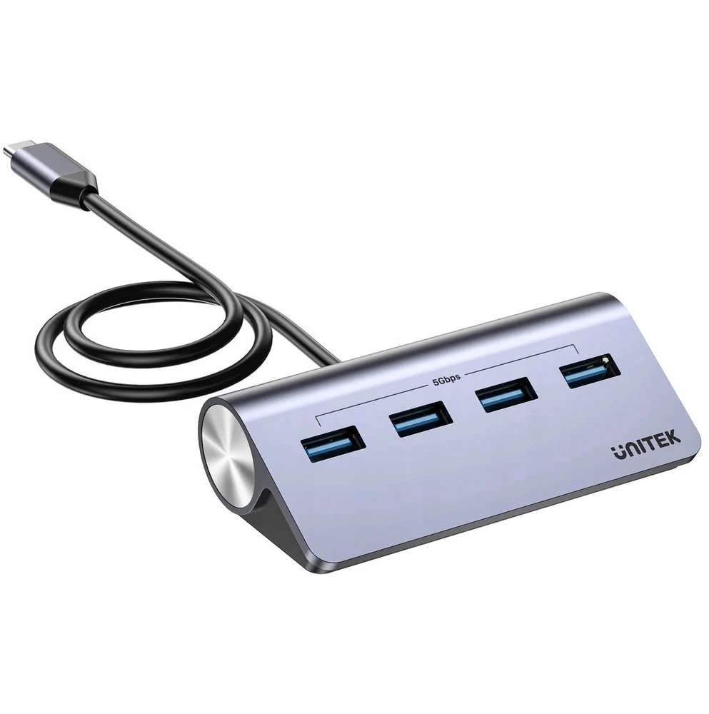 Unitek USB-C šakotuvas su 4 USB-A jungtimis