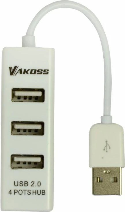 USB Adapteris - Vakoss TC-234UX USB 2.0 Juodas