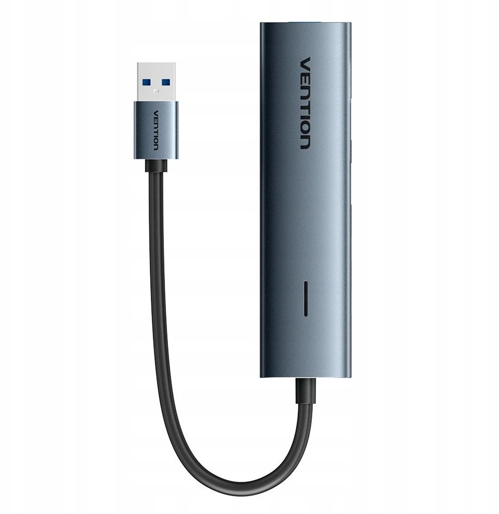 5v1 USB šakotuvas su AVention 0.15m