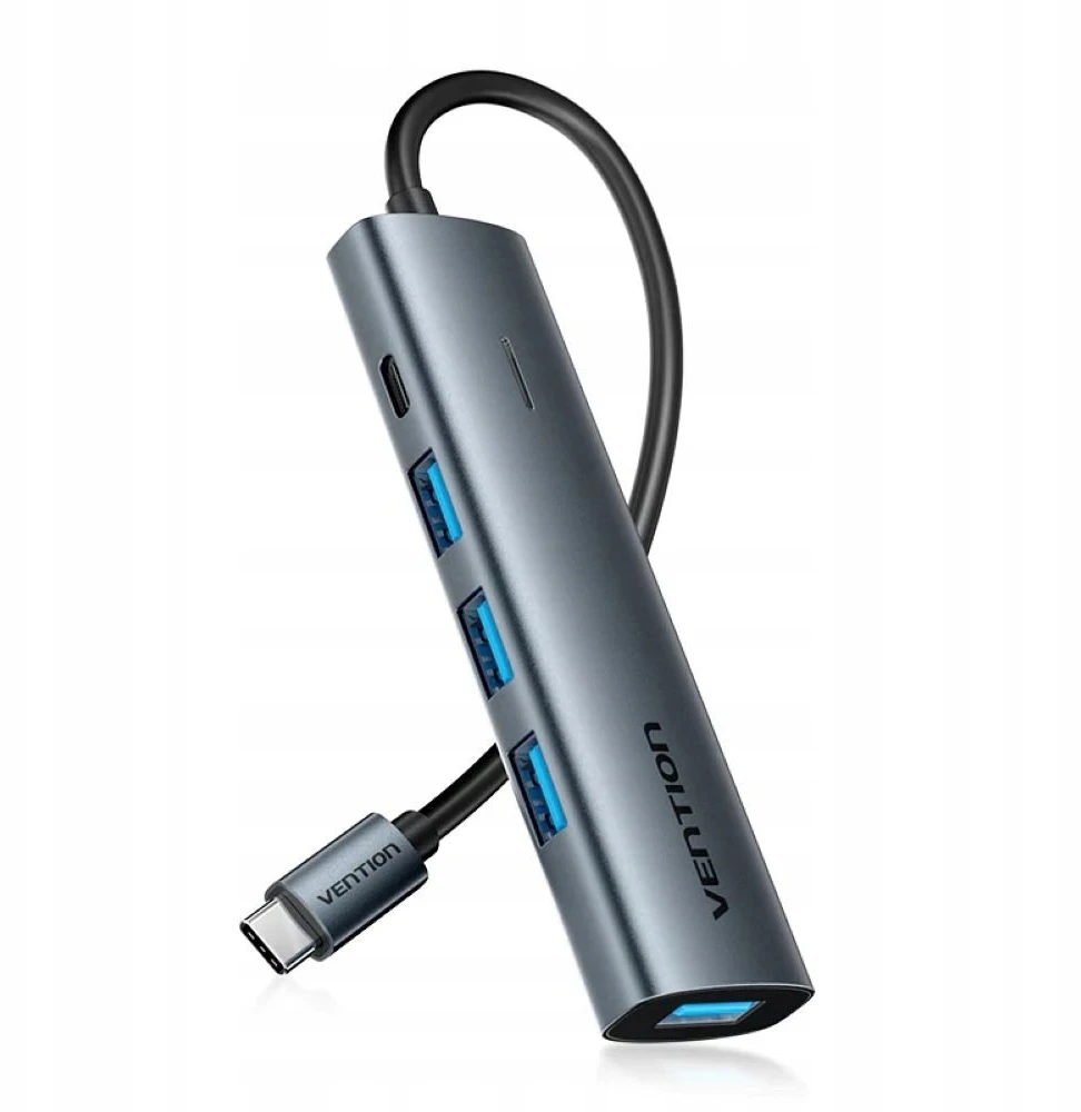 Vention 5v1 USB-C 3.0 šakotuvas, 0,15 m ilgio, ventiliuojamas