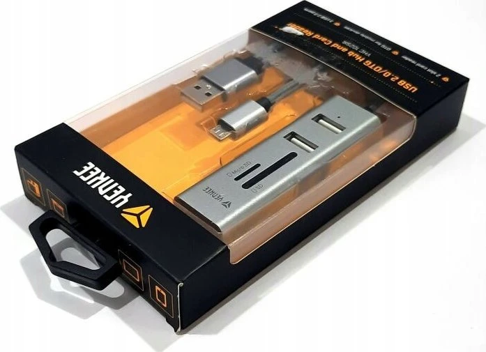 YHC 103SR USB C OTG HUB+ skaitytuvas YENKEE