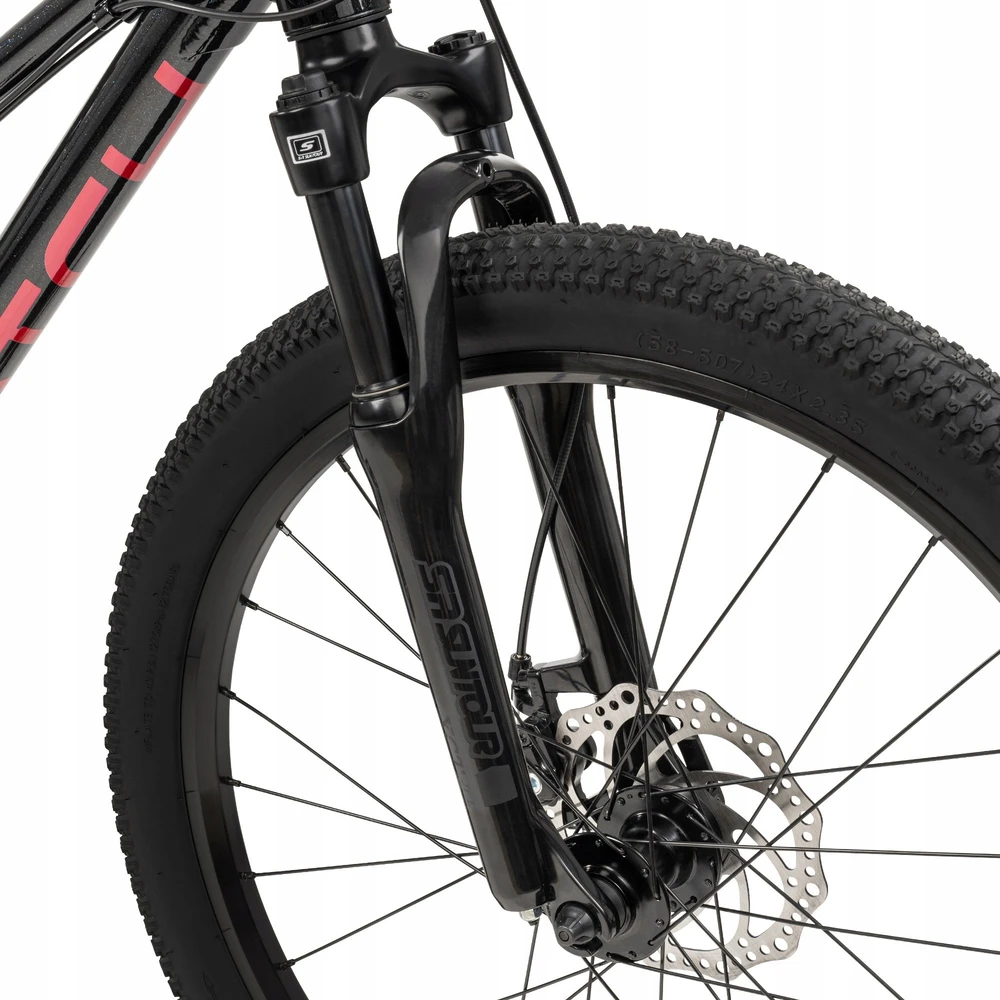 HUFFY Batch Alu KM 24” Galaxy Juodas bike (B375255W)