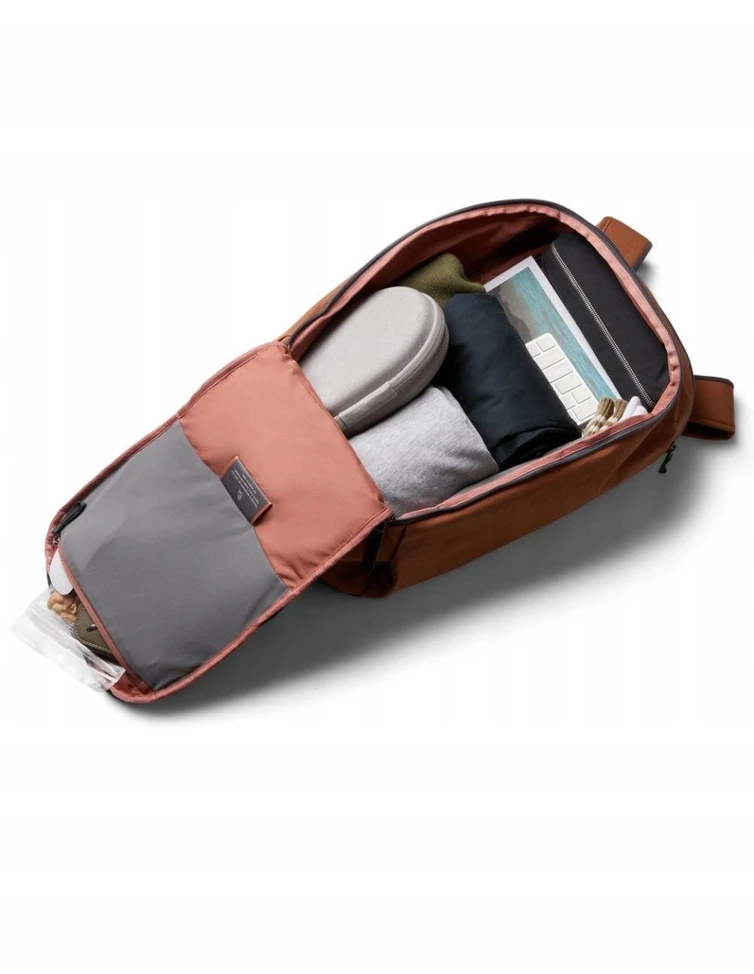 Hugh Butler „Bellroy Transit Workpack“ 2-ojo leidimo krepšys, 20 l, bronzinis