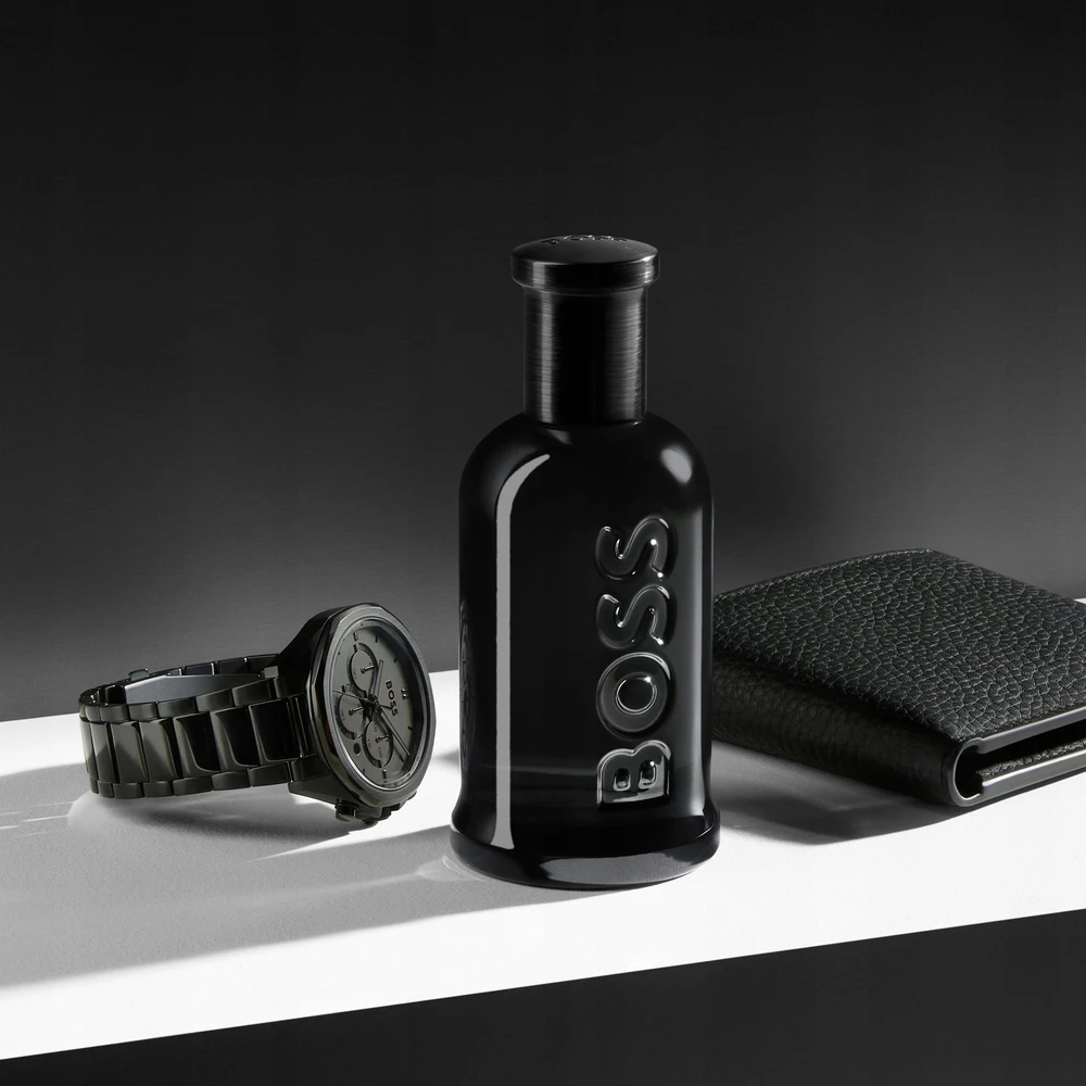 Hugo Boss BOSS Bottled Parfum Giftset rinkinys vyrams (PP kvepalai, 100 ml + PP kvepalai, 10 ml + dušo želė, 100 ml)