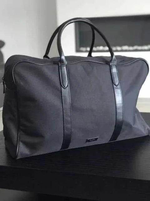 Hugo Boss, Boss, Weekend Bag, GWP Textile Travel Bag, Juodas