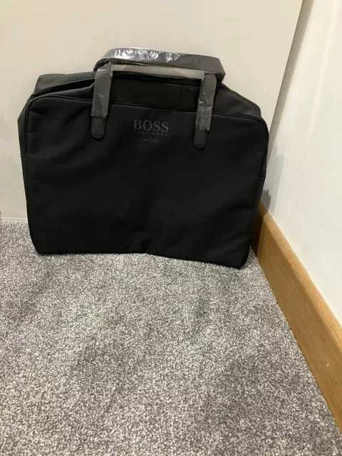 Hugo Boss, Boss, Weekend Bag, GWP Textile Travel Bag, Juodas
