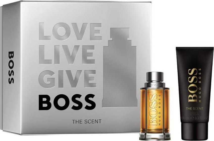Hugo Boss The Scent rinkinys vyrams (kvepalai EDT, 50 ml + dušo želė 100 ml)
