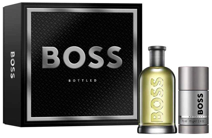HUGO BOSS Boss Bottled EDT tualetinis vanduo rinkinys vyrams, 200 ml