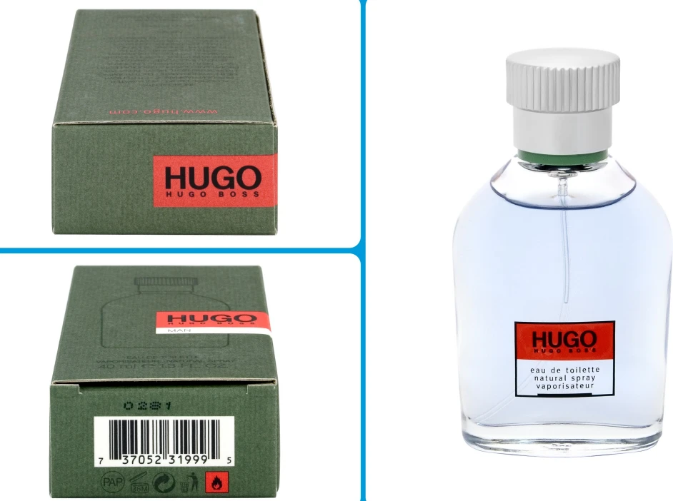 Hugo Boss HUGO Man EDT tualetinis vanduo vyrams, 40 ml