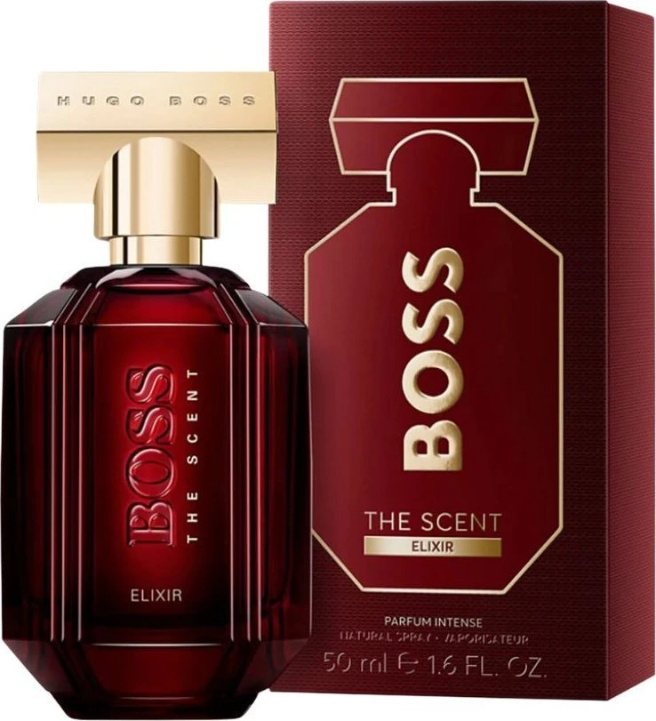 Hugo Boss The Scent Eliksyras EDP parfumuotas vanduo moterims, 50 ml