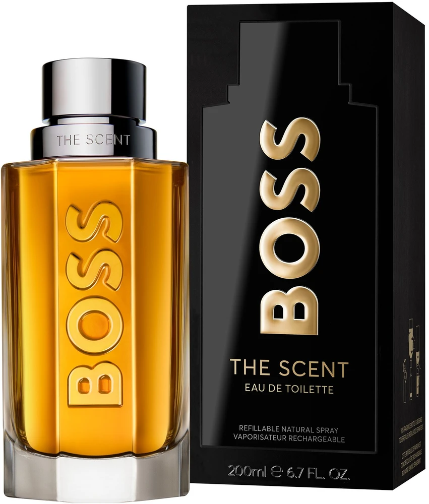 Hugo Boss Boss The Scent EDT Purškiklis, 200 ml Recargabl