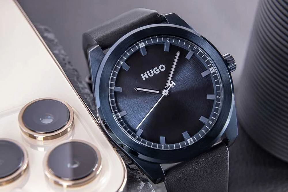 Hugo Boss HUGO Ryškus Vyriškas Laikrodis 1530352 + Dėžutė