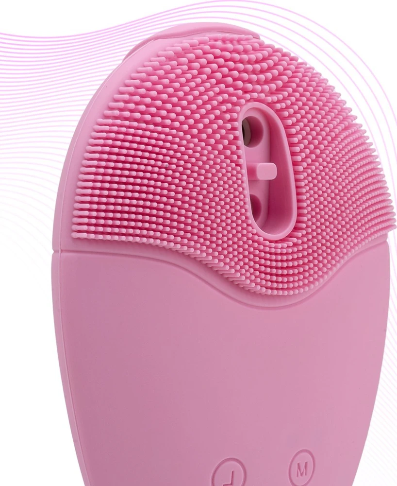 Elektrinis Veido Šepetėlis Humanas Aura Foam Sonic (Rožinis)
