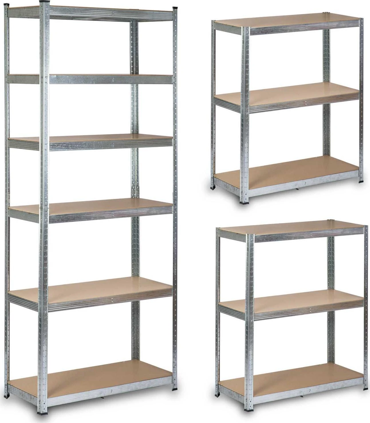 Metalinė laikymo lentyna 222 x 90 x 40 cm Humberg HR-814