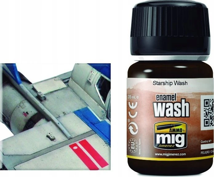 AMMO by MIG Jimenez AMMO by Mig STARSHIP WASH emalio sendinimo ploviklis, 35 ml (A.MIG-1009)