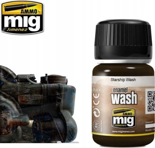 AMMO by MIG Jimenez AMMO by Mig STARSHIP WASH emalio sendinimo ploviklis, 35 ml (A.MIG-1009)