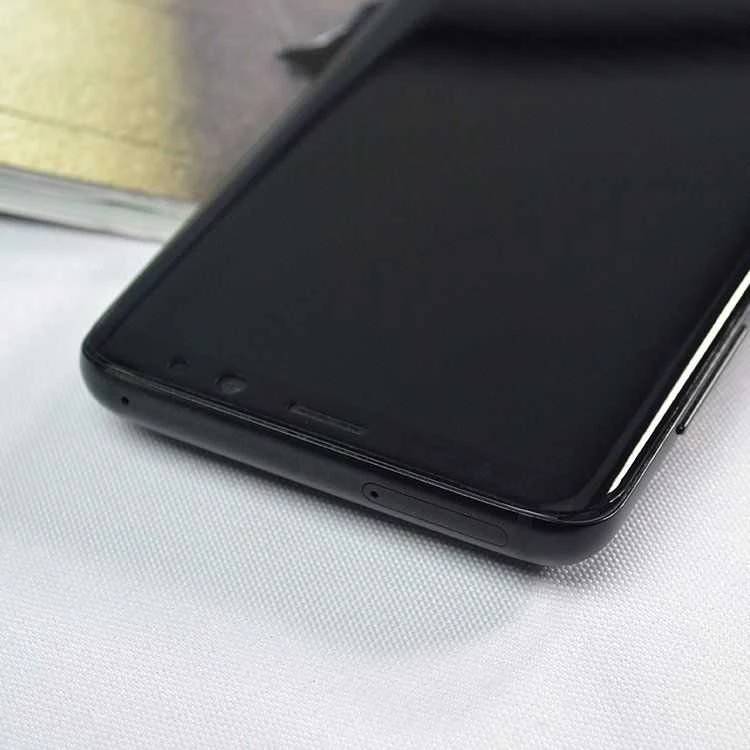 Hurtel Folia szklana grūdintas stiklas na ekran su ramką Samsung Galaxy S21+ 5G 3D Edge Nano Flexi Glass juoda