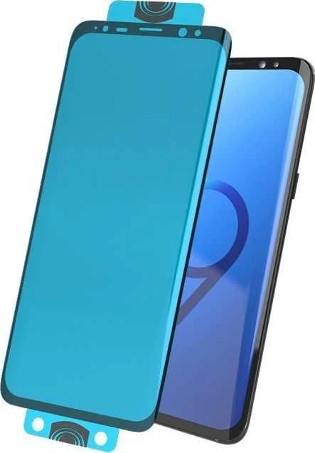 Hurtel Folia szklana grūdintas stiklas na ekran su ramką Samsung Galaxy S21+ 5G 3D Edge Nano Flexi Glass juoda