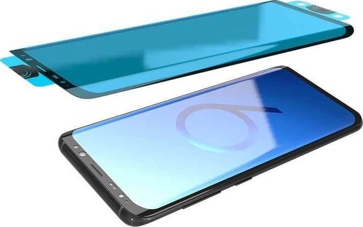 Hurtel Folia szklana grūdintas stiklas na ekran su ramką Samsung Galaxy S21+ 5G 3D Edge Nano Flexi Glass juoda