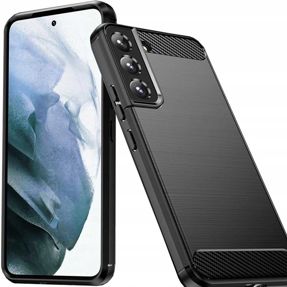Hurtel Carbon dėklas skirtas Samsung Galaxy S23+, juodas