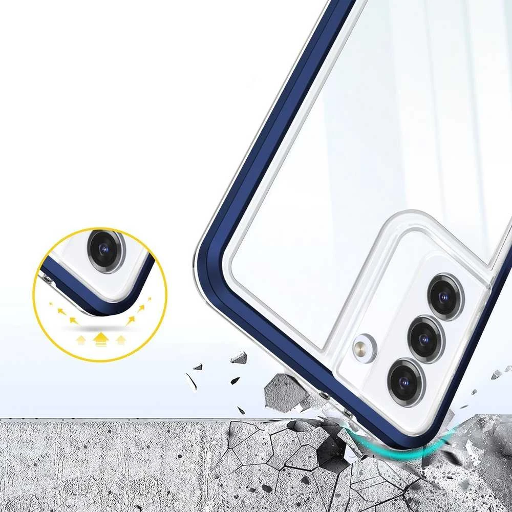 Hurtel Clear dėklas skirtas Samsung Galaxy S23 +, mėlynas