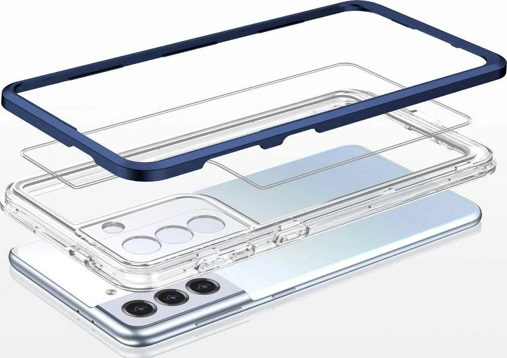 Hurtel Clear dėklas skirtas Samsung Galaxy S23 +, mėlynas