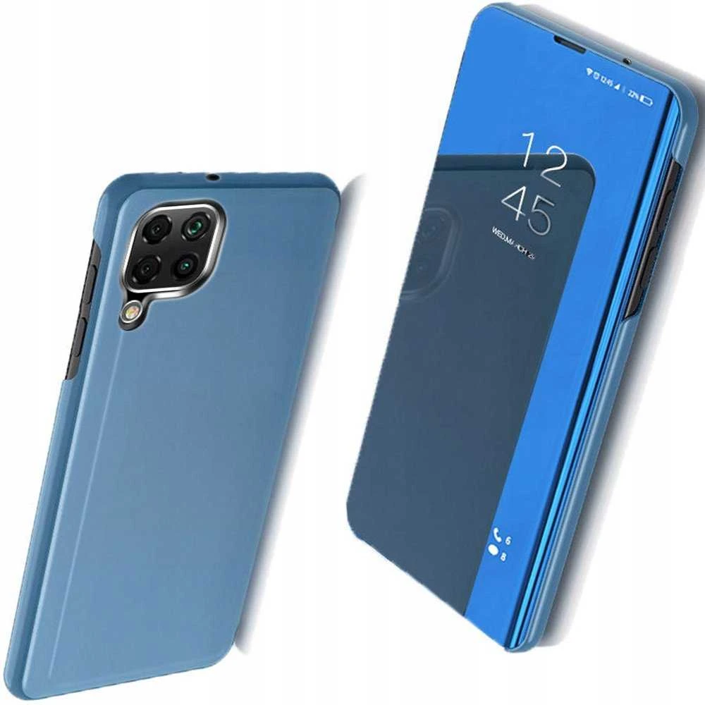 Hurtel Clear View dėklas skirtas Samsung Galaxy A22 4G, mėlynas