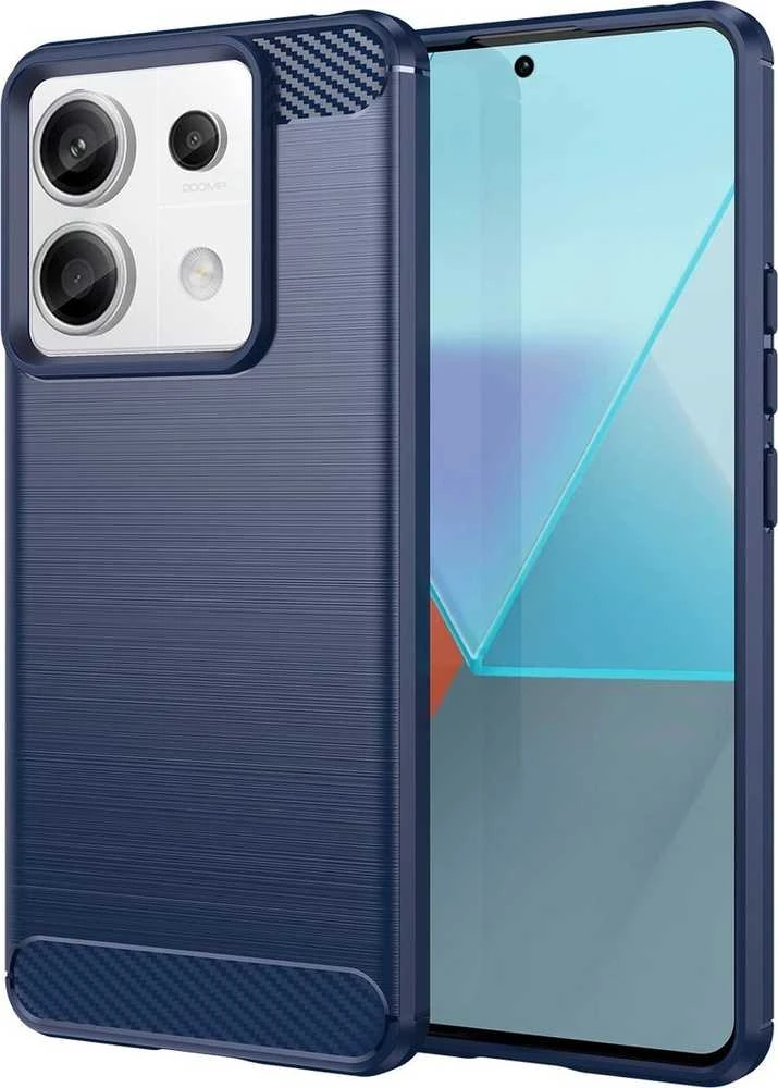 Hurtel Carbon Xiaomi Redmi Note 13 Pro – dėklas telefonui mėlynos spalvos
