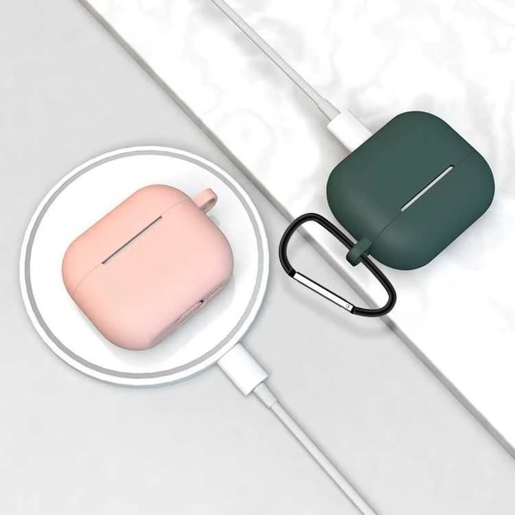 Hurtel dėklas D apsauginis dėklas, skirtas „AirPods 3“, juodas