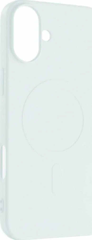 Hurtel Liquid Silikoninis MagSafe Apple iPhone 16 Pro Max – dėklas telefonui baltos spalvos