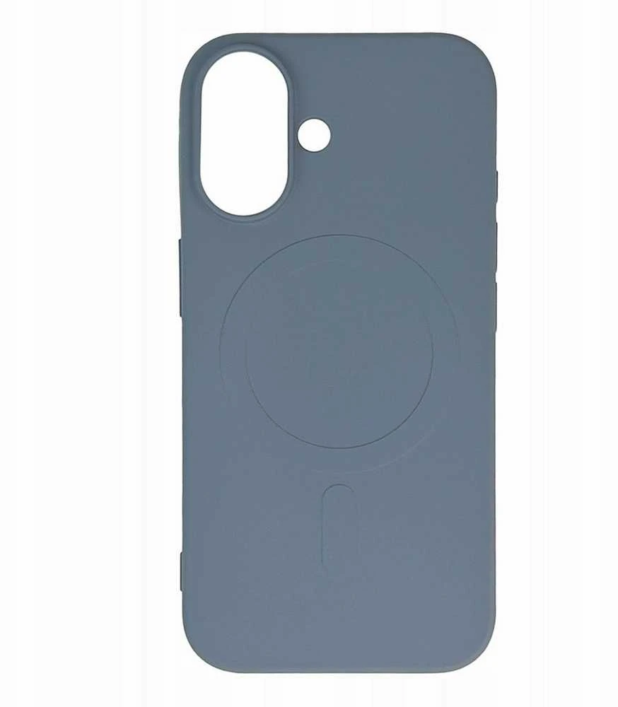 Hurtel Liquid Silikoninis dėklas su MagSafe skirtas Apple iPhone 16e – light mėlynos spalvos